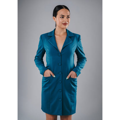 Violet Blazer Dress