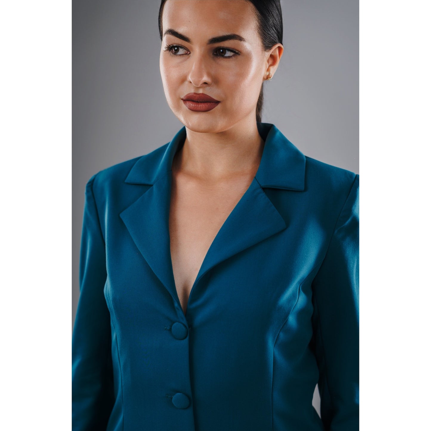 Violet Blazer Dress