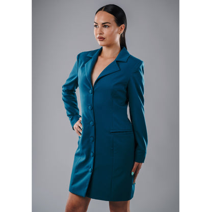 Violet Blazer Dress